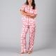 thumbnail image 1 of Set Camisero + Pantalon Satin Print Flores Mujer 33824-250, 1 of 2