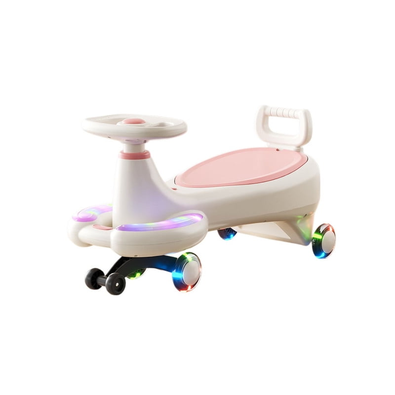 Babyluna - Andador Giro Max Twist Car Correpasillos Con Música Y Luces Led Rosa