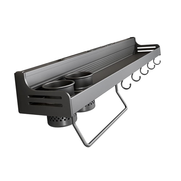 Estante de almacenamiento de cocina Estante de almacenamiento de condimentos para colgar en la pared para encimera de cocina, hogar, utensilios de coc 70cm