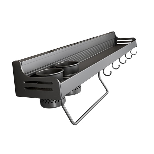 Estante de almacenamiento de cocina Estante de almacenamiento de condimentos para colgar en la pared para encimera de cocina, hogar, utensilios de coc 70cm