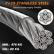 thumbnail image 2 of Cable Para Perro 6 M 250 Lbs Resistente Exterior, 2 of 3