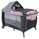 thumbnail image 2 of Cuna Playard Sagitta Pink + Colchón de Viaje Plegable, 2 of 9