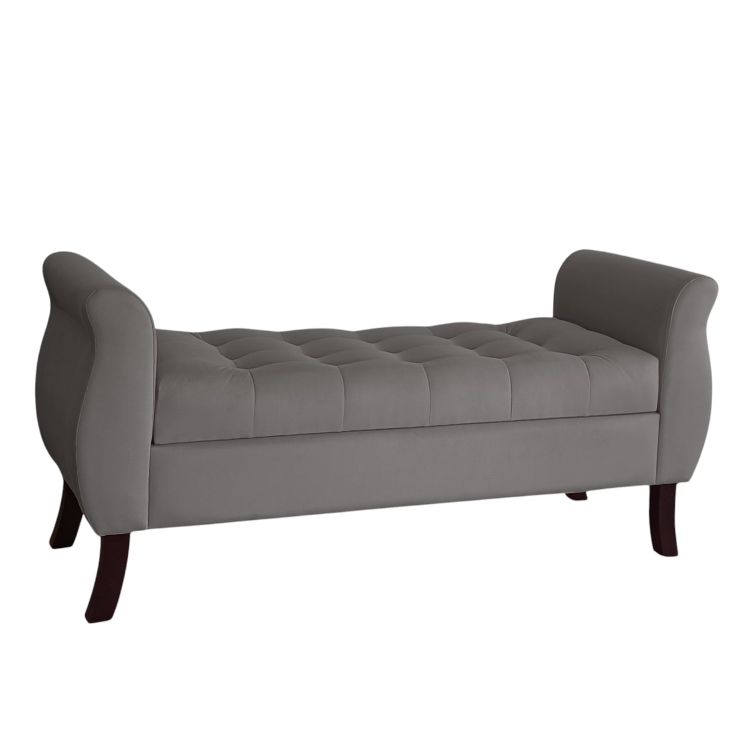 Genérico - Banqueta Baul Atenas Color Gris