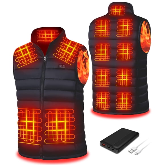 Chaleco térmico Seenew para hombre Winter Heating Hunting (L)