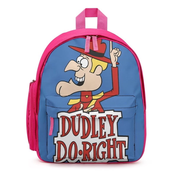 Mochila Escolar Desmarcar El Show De Dudley Do-Right Rosa