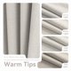 thumbnail image 5 of Cortinas DrapeMaster 244 cm Marfil Opacas - Juego de 2 Paneles, 5 of 7