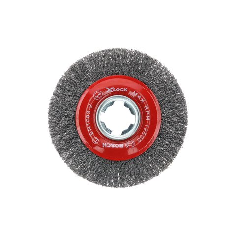 Rueda De Alambre Bosch Wbx418 X-Lock Arbor Acero Templado 11Cm