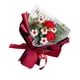 thumbnail image 2 of Ramo De Flores De Ganchillo Completo Flores Artificiales Para Aniversario Cumplea?os Rojo, 2 of 5