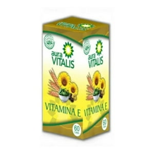 Vitamina E Cápsulas 253 Mg X 60 Auravitalis