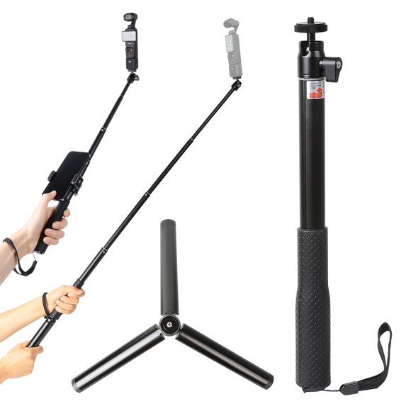 Kit de trípode con palo selfie Leenconghui de 94 cm para DJI Osmo Pocket 3