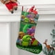 thumbnail image 2 of Wonderoos Tema: Calcetines de Navidad, fino lino blanco para colgar en escaleras y chimenea, decoración navideña para el hogar, regalo de Navidad.54cm×38cm, 2 of 5
