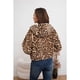 thumbnail image 4 of Chaqueta Corta Mujer Manga Larga Peluda Animal Print 6096, 4 of 4