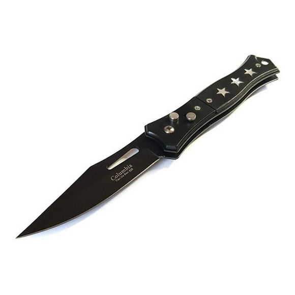 Black Rock Star Navaja Cortapluma Automatica Af94