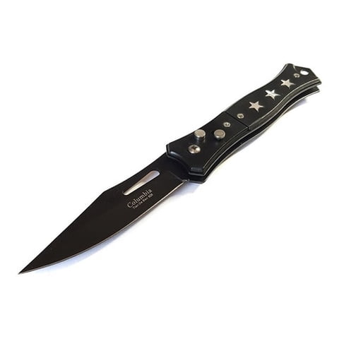 Invencible.Cl - Black Rock Star Navaja Cortapluma Automatica Af94