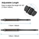 thumbnail image 4 of Correa para bajo LEKATO 3, ancha y acolchada, ajustable de 115 a 140 cm, 4 of 9