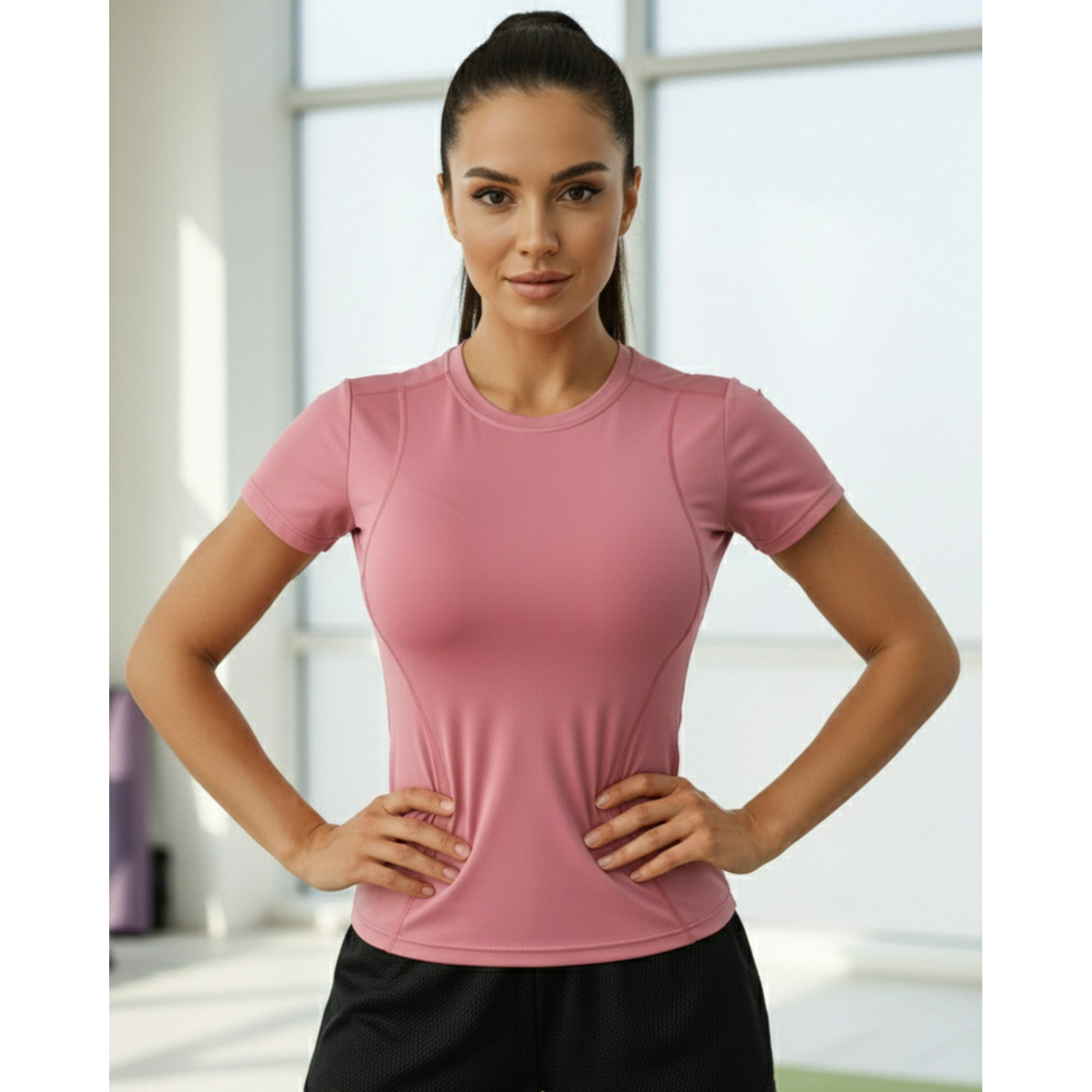 Flix Spa - Polera Deportiva Mujer Ideal Gym Y Entrenamiento