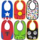thumbnail image 1 of Pack de 6 baberos Marvel Avengers para bebés y niños, Spiderman, Hulk Thor, 1 of 7