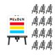 thumbnail image 1 of Caballete de mesa MEEDEN 30 cm paquete de 12 de madera de pino, 1 of 7