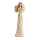 thumbnail image 3 of Estatuilla De ángel Resina Pintada A Mano Arte Decorativo Coleccionable Chica Estatua Estilo B, 3 of 3