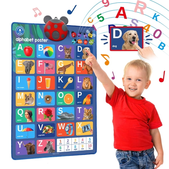 Póster parlante interactivo LEARNING BUGS ABC & 123s