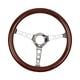 thumbnail image 5 of Accesorio para volante de coche de 38 cm, madera, 6 agujeros, diseño vintage, aleación de aluminio, piezas modificadas para simulación de conducción., 5 of 5