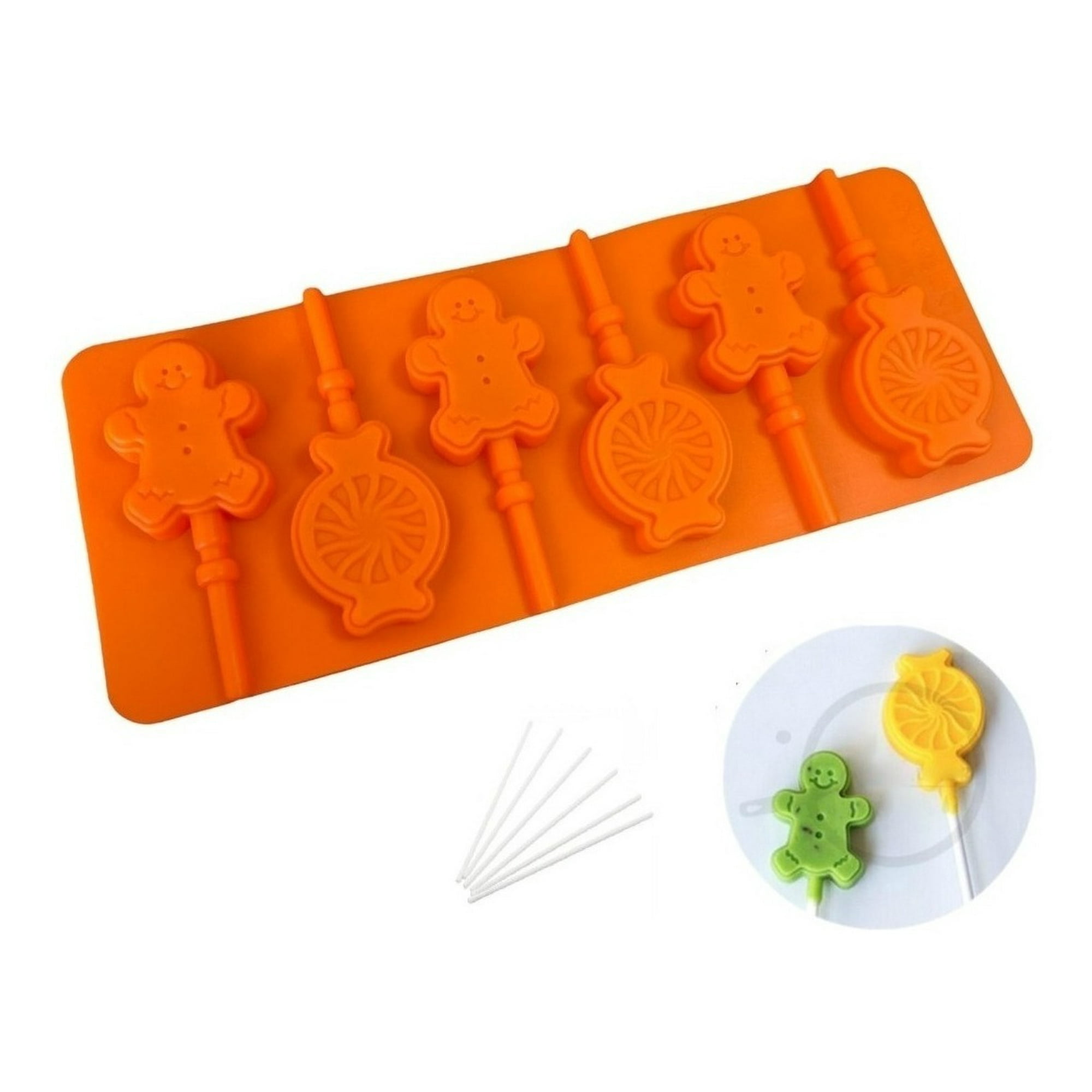 Genérico - Moldes De Silicona Paleta Molde De Paleta Molde De Navidad