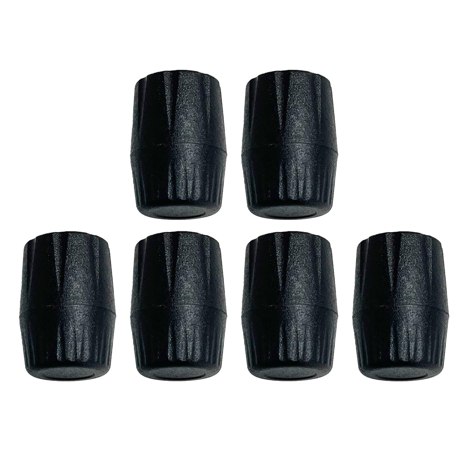Bothyi - 6x Almohadillas Para Los Pies Del Estante Del Micrófono, Accesorios Para Instrumentos, Almohadillas Inferiores, Amortiguador De Cubierta Para Tubo De Diámetro 19mm