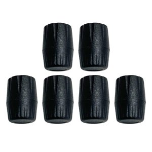 Bothyi - 6X Almohadillas Para Los Pies Del Estante Del Micrófono, Accesorios Para Instrumentos, Almohadillas Inferiores, Amortiguador De Cubierta Para Tubo De Diámetro 19Mm