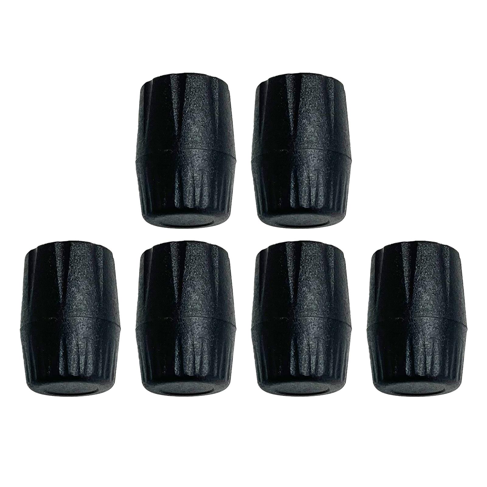 Bothyi - 6X Almohadillas Para Los Pies Del Estante Del Micrófono, Accesorios Para Instrumentos, Almohadillas Inferiores, Amortiguador De Cubierta Para Tubo De Diámetro 19Mm