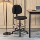 thumbnail image 5 of Silla de dibujo Boss Office Products B1615-BK ergonómica negra, 5 of 9