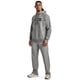 thumbnail image 2 of Pantalones Under Armour Rival Fleece para hombre, talla XL, gris/blanco, 2 of 5