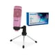 thumbnail image 4 of Microfono Condensador Usb Streaming Rosado 31625, 4 of 5