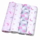 thumbnail image 1 of Set 4 Tutos Bebé Franela 100% Algodón 76 X 76 Cm Diseño 5 - BABYMINE, 1 of 3