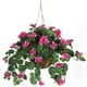 thumbnail image 1 of Cesta de flores colgantes con buganvillas artificiales, casi natural, 1 of 2