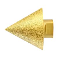 Ioensy - Broca De Biselado De Diamante, Broca De Cono De Diamante Para Azulejos De Granito De Cerámica, 50Mm