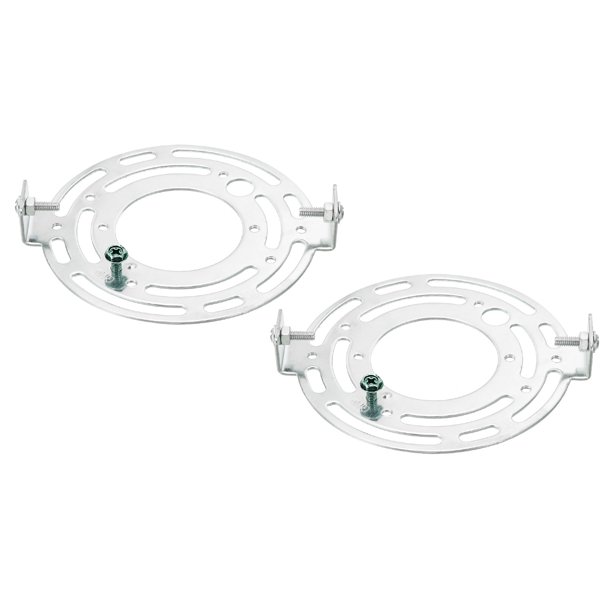 Uxcell 115mm (4.53") Kit de Montaje de Lámpara Universal, 2 juegos de Placa de Barra Transversal para Luz Cercana al Techo