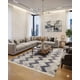 thumbnail image 3 of Alfombra 150 X 200 Decorativa Jacquardbicolor 7, 3 of 4