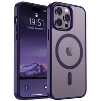 Funda Magnética Supfine Iphone 14 Pro Max Morado Oscuro