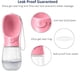 thumbnail image 3 of Botella De Agua Portátil Para Mascotas, 350 Ml, Bebedero A Prueba De Fugas, Se Maneja Con Una Sola Mano, Para Paseos Al Aire Libre, Senderismo Y Viajes Con Mascotas, 3 of 5