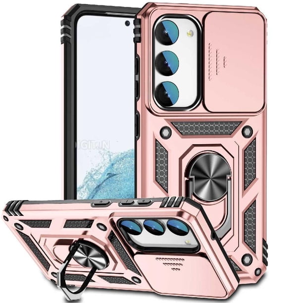 Estuche GANGXUN para Samsung Galaxy S23 Plus, soporte giratorio 360°, estilo mecánico y magnético