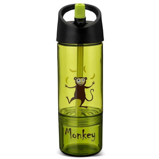 Botella De Agua Con Snack Box 2 En 1 Carl Oscar 300ml + 150ml