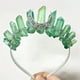thumbnail image 1 of Gorgeous Crystal Quartz Crown Rhinestone Tiara - Perfect for Weddings & Parties!, 1 of 5