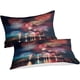 thumbnail image 3 of Juego de funda nórdica con estampado de fuegos artificiales, funda de edredón de 3 piezas para niñas y adolescentes, cubrecama 3D, funda de edredón colorida con cierre de cremallera, suave m, 3 of 3