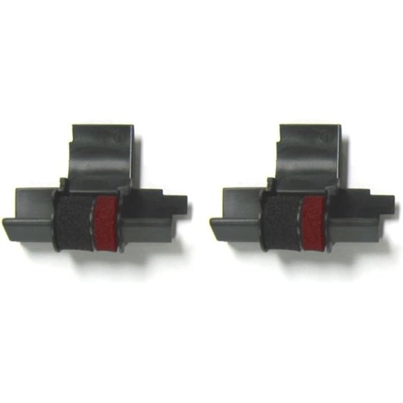 Compumatic Calculator Ink Roller IR40T CP13 EA772R, Negro y rojo