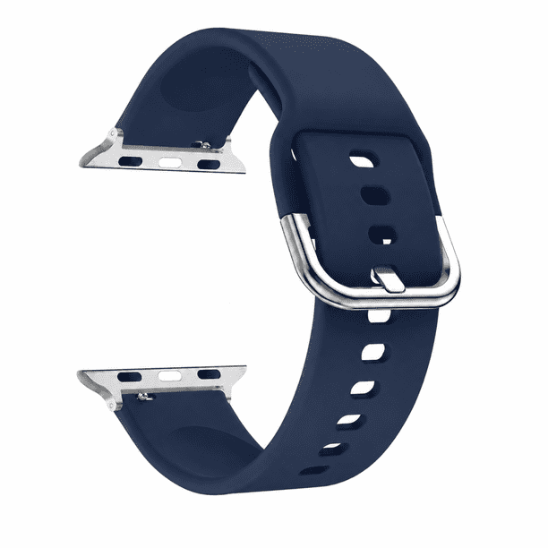 Correas Para Apple Watch Serie 7 - 45MM - Silicona Con Hebilla