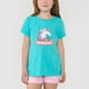 thumbnail image 3 of Polera Niña Kids MC Fun Turquesa Corona, 3 of 4