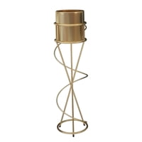 Magideal - Soportes De De Hierro Estante De Exhibición De Pie, Multifuncional, Jarrón De Decoración Del Hogar Para Sala De Estar , Pequeña Pequeña