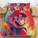thumbnail image 1 of Super Mario Bed Duvet Cover Microfiber Bedding Sets 3D Printed Lightweight 3 Piece Comforter Sets for Kids Boys Girls, 1 of 5