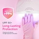 thumbnail image 2 of Guantes UV SUNUV para uñas de gel, profesionales UPF 50+, color rosa, 2 of 7