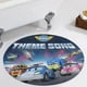 thumbnail image 5 of Robocar Poli Alfombra Redonda de Felpa Coral, Antideslizante, No Desprende Pelusas, Lavable y Duradera para Salón, Dormitorio y Habitación de Niños 60cm, 5 of 6